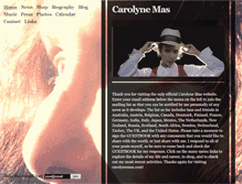 Tablet Screenshot of carolynemas.com